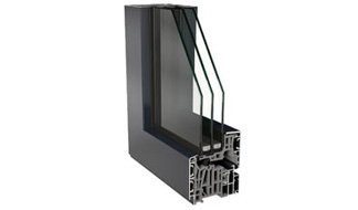 Systém hliníkových oken a dveří FIN-project