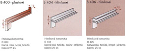 Venkovní Hliníkové tažené parapety